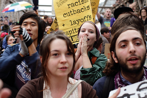 Occupy Wall Street protests.