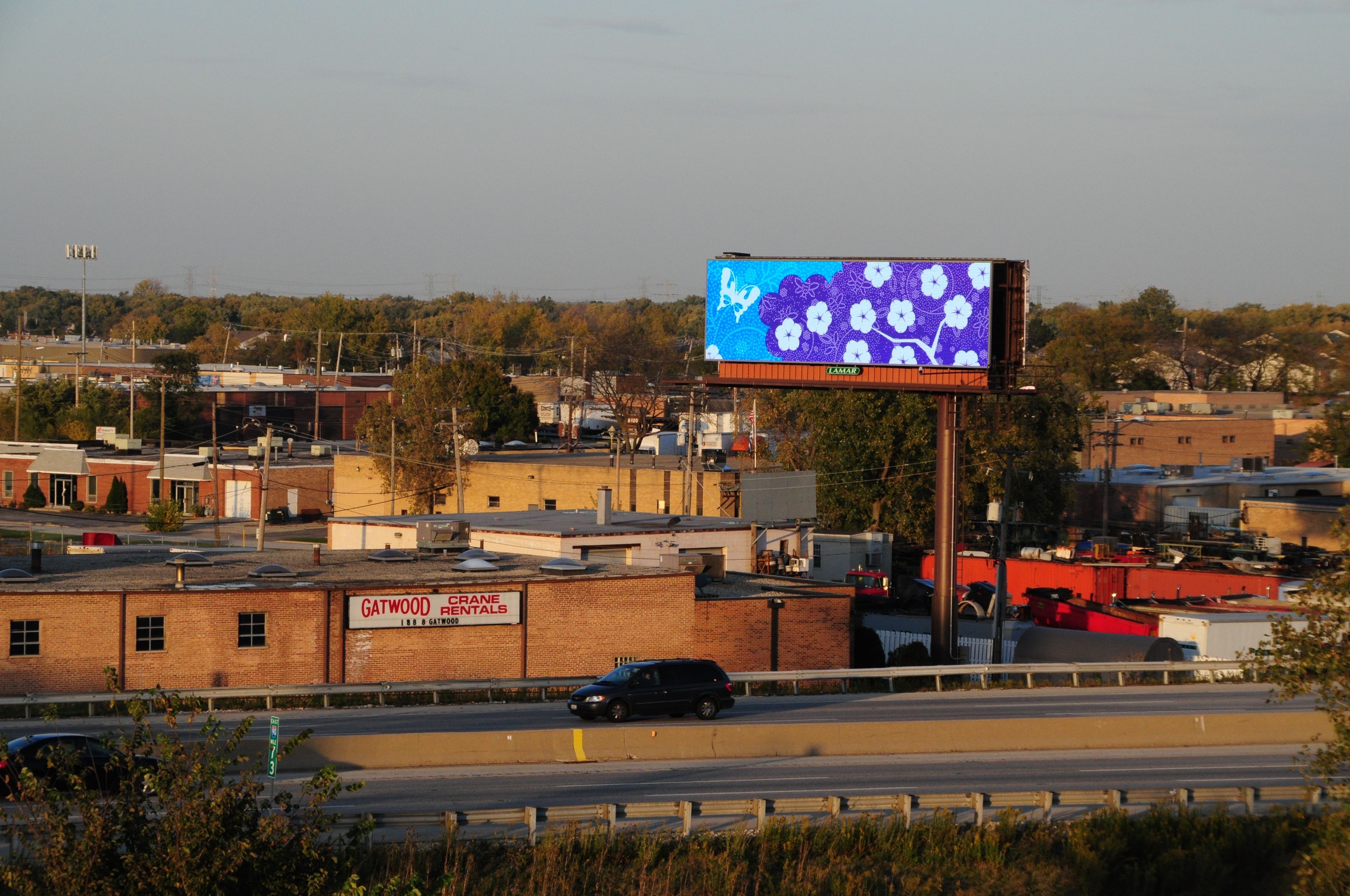 Lisa Graham billboard art