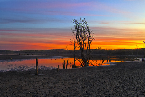 Clinton Lake.