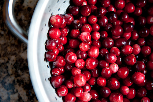 Cranberries.