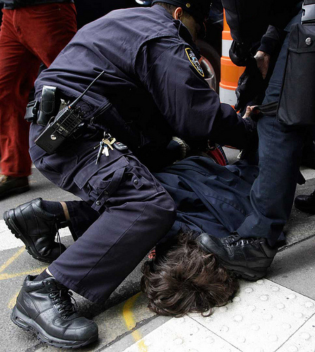 police at OWS