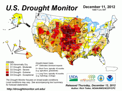 drought map