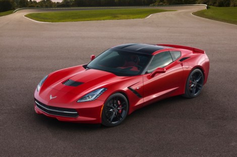 The 2014 Corvette Stingray.