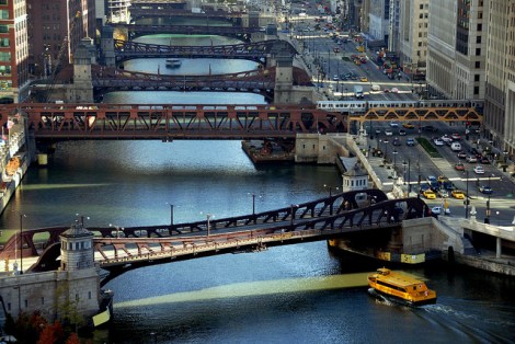 The beautiful, non-potable Chicago River