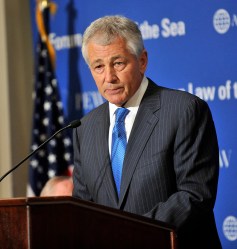 Chevron board member Chuck Hagel