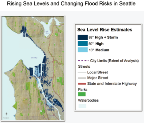 7d1 seattle sea level