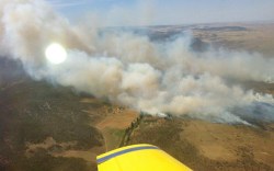 Smoke near Cooma, Australia, Jan. 8.