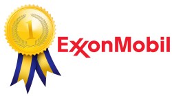 ExxonMobil logo and award