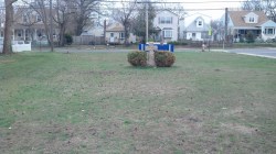 This used to be a graveyard. The stones were all washed away. 