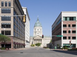 The Kansas Statehouse in Topeka, where the magic happens.