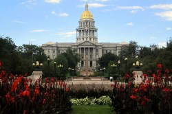 Colorado's capitol building in Denver.