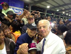 Joe Biden and Elaine Cooper