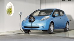 A Nissan Leaf.