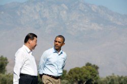 Xi Jinping and Barack Obama