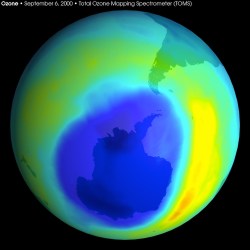 Hole in the ozone layer