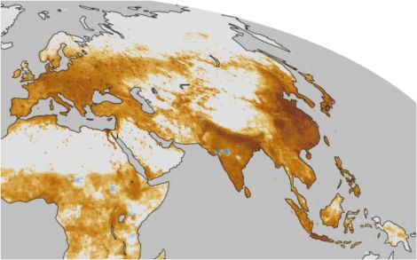 air pollution east