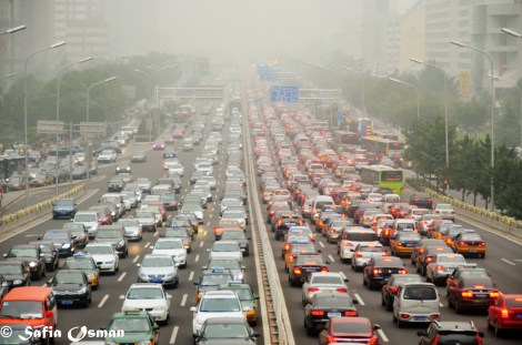 beijing traffic.