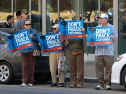 fracking protesters