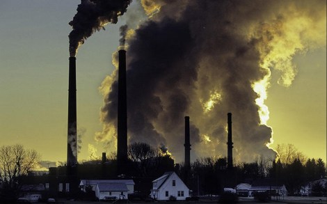 Coal-fired power plant in Conesville, Ohio