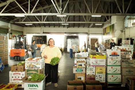 Bu Nygrens, director of purchasing for Veritable Vegetable