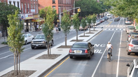 complete street in Brooklyn