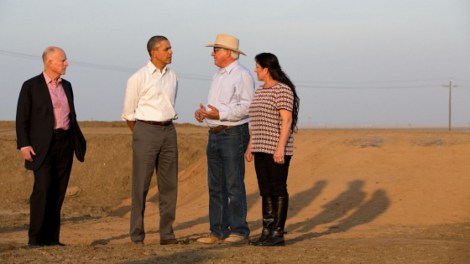 Obama and California Gov. Jerry Brown