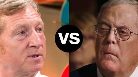 Tom Steyer and David Koch