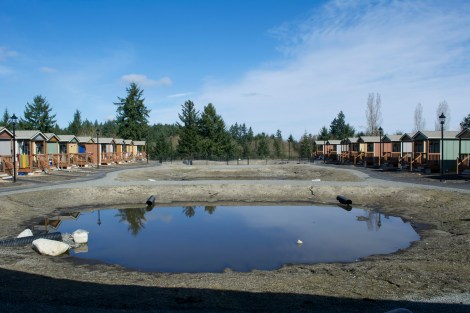 Quixote Village in Olympia, Wash., is a tiny house community that opened on Christmas Eve 2013.