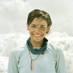 The author at the base of the Khumbu Ice Fall in May 2007