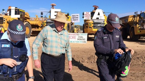 bill-ryan-protesting-coal-mine