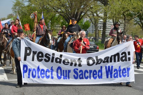 protest banner