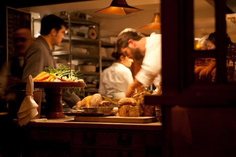 inside Chez Panisse