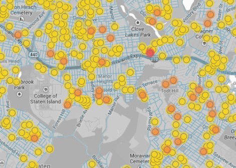 Staten Island gas leaks