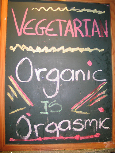 vegetarian sign