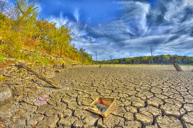 dry lakebed