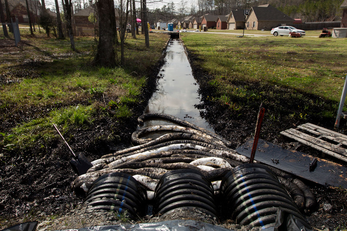 tar-sands spill in Arkansas