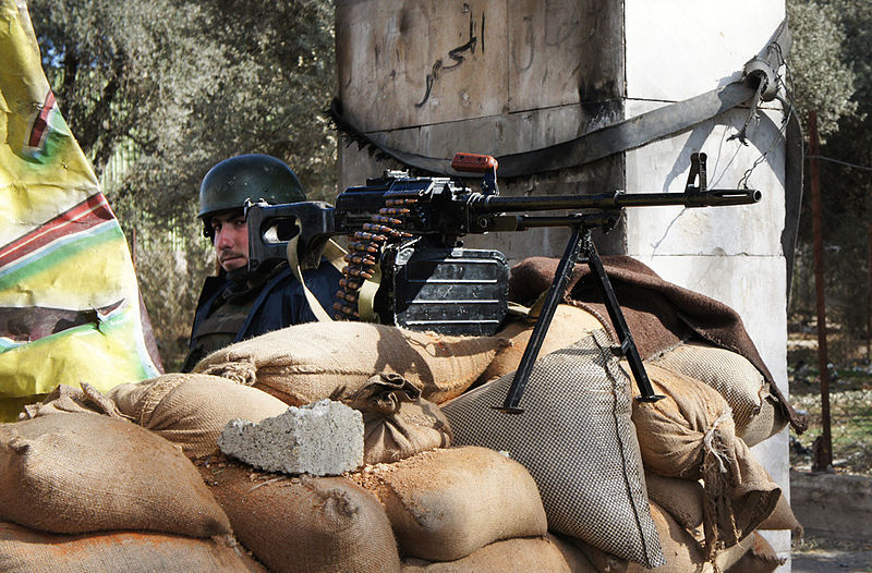 Checkpoint at Damascus' edge.