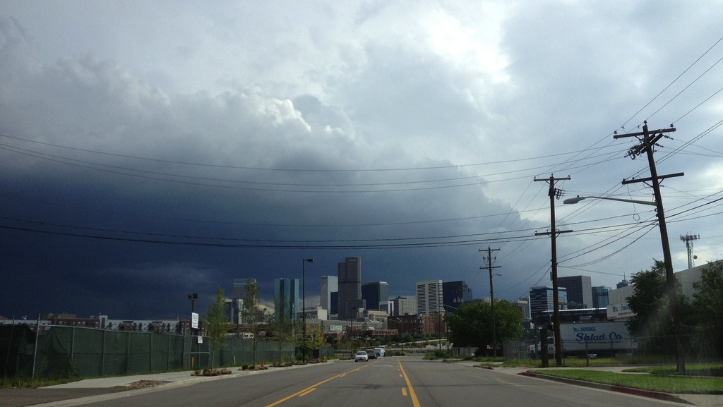 Storm clouds