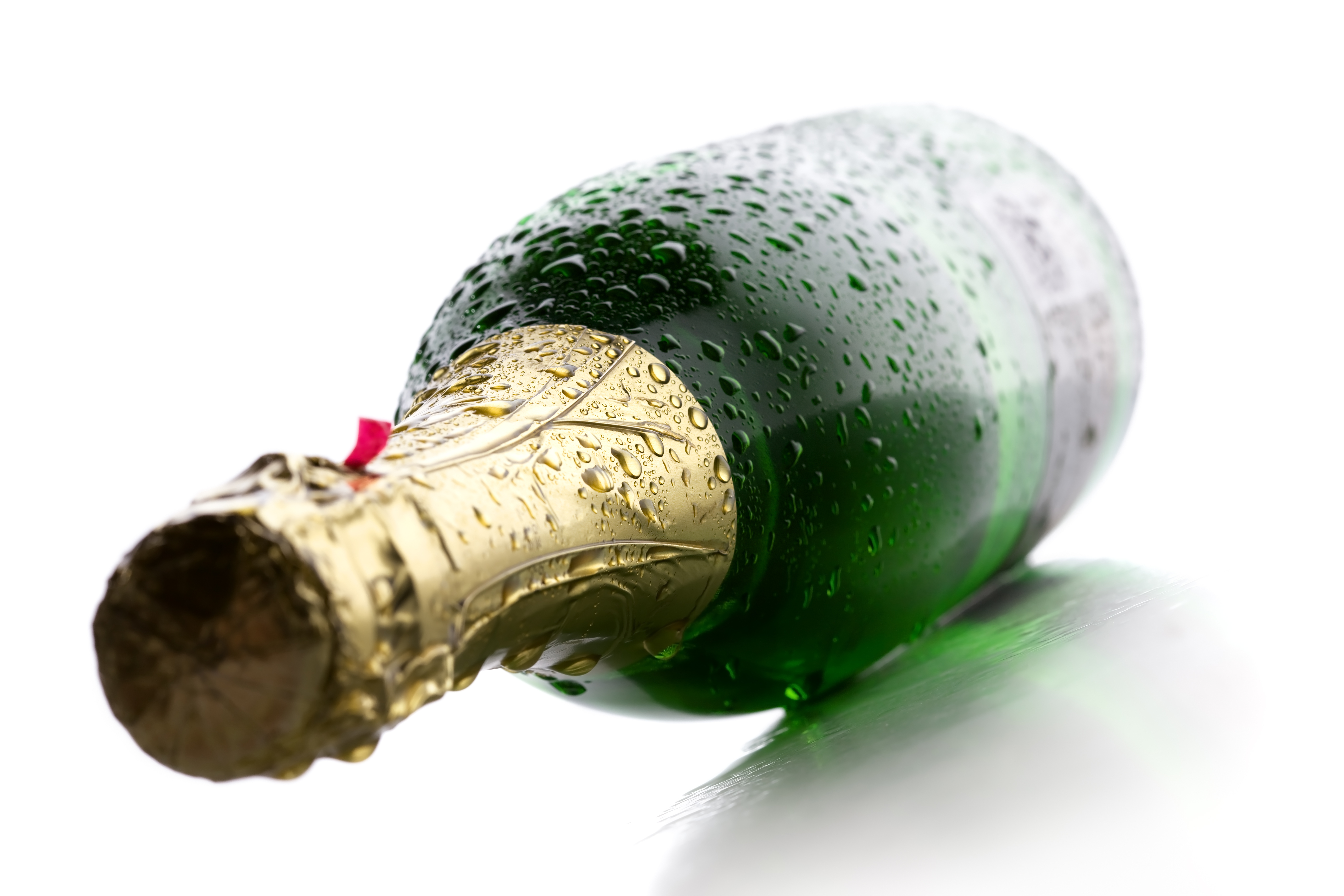 champagne bottle