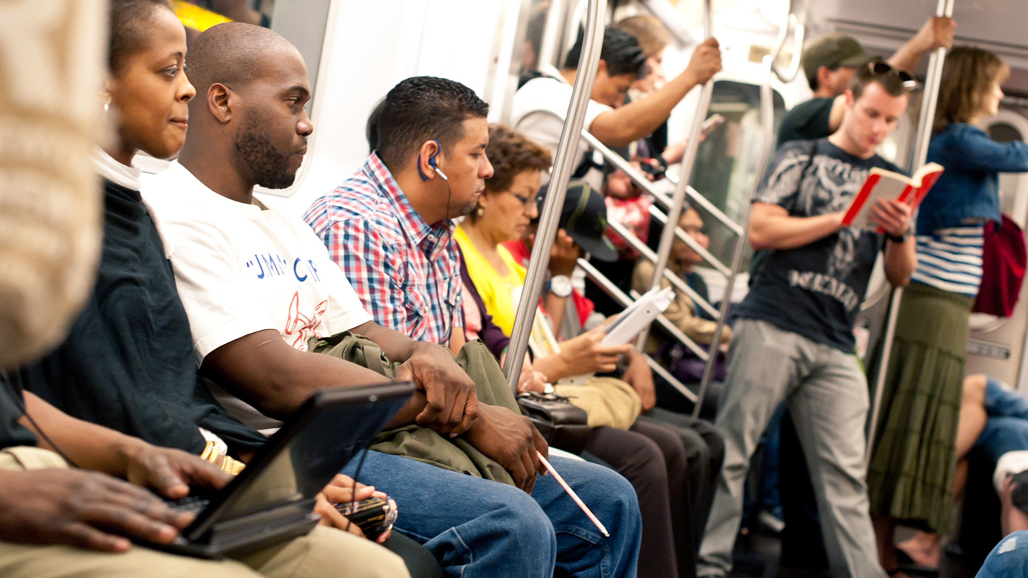 subway scene