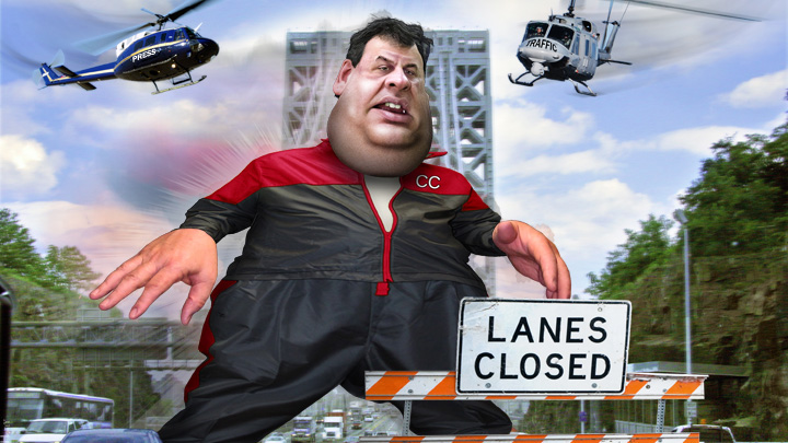 Christie bridge cartoon