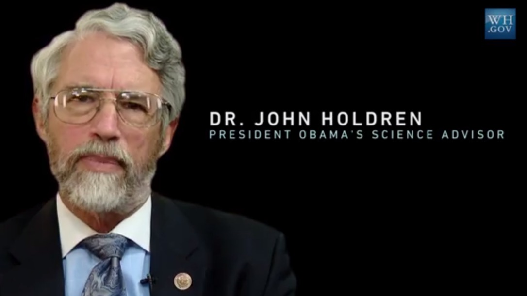 John Holdren video