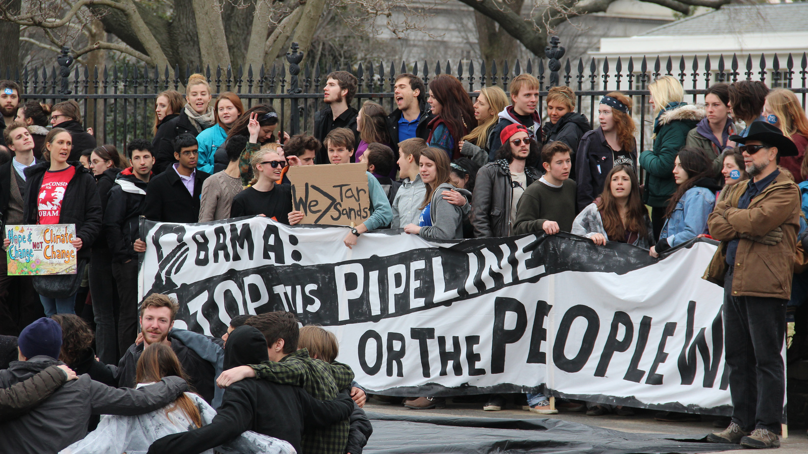 Keystone protest