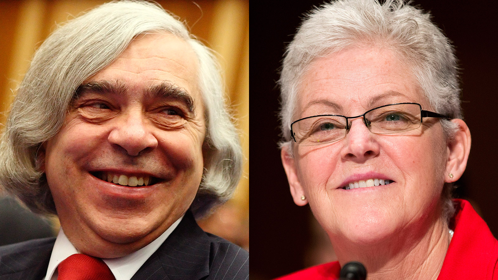 Ernest Moniz and Gina McCarthy