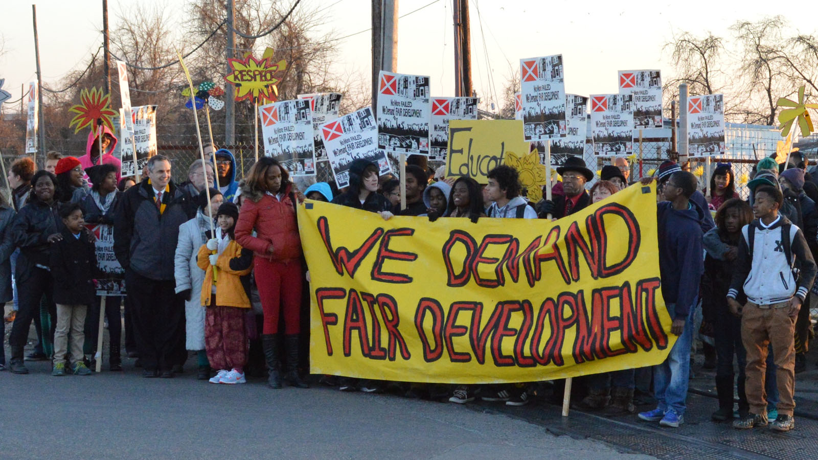 Protest in Baltimore: March to Stop the Incinerator