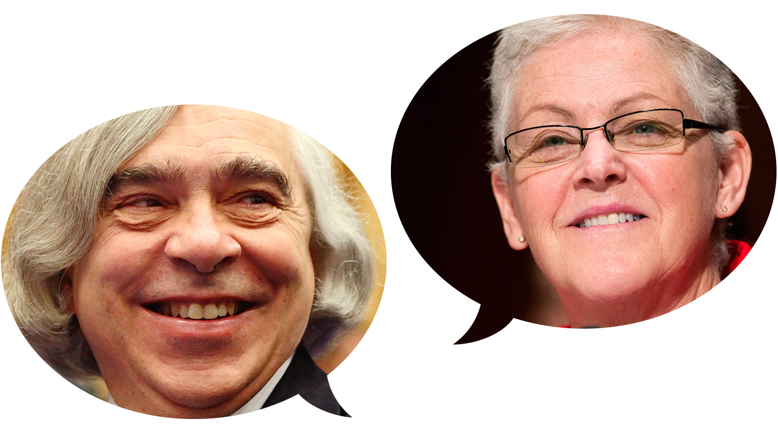 Ernest Moniz and Gina McCarthy