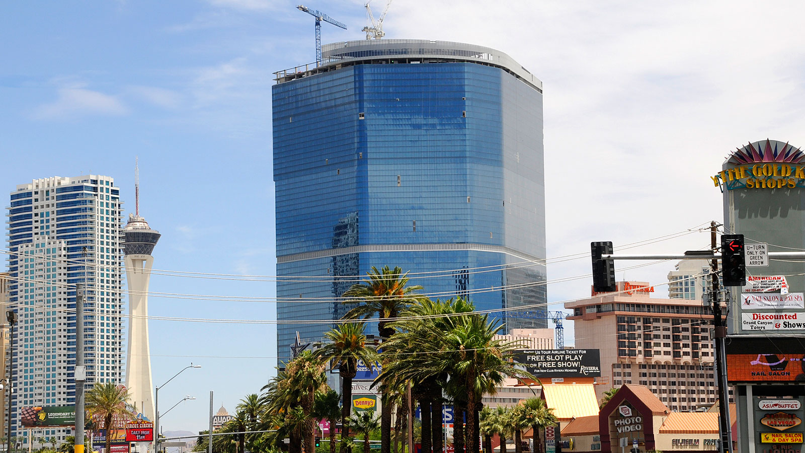 The Fontainebleau under construction in Las Vegas