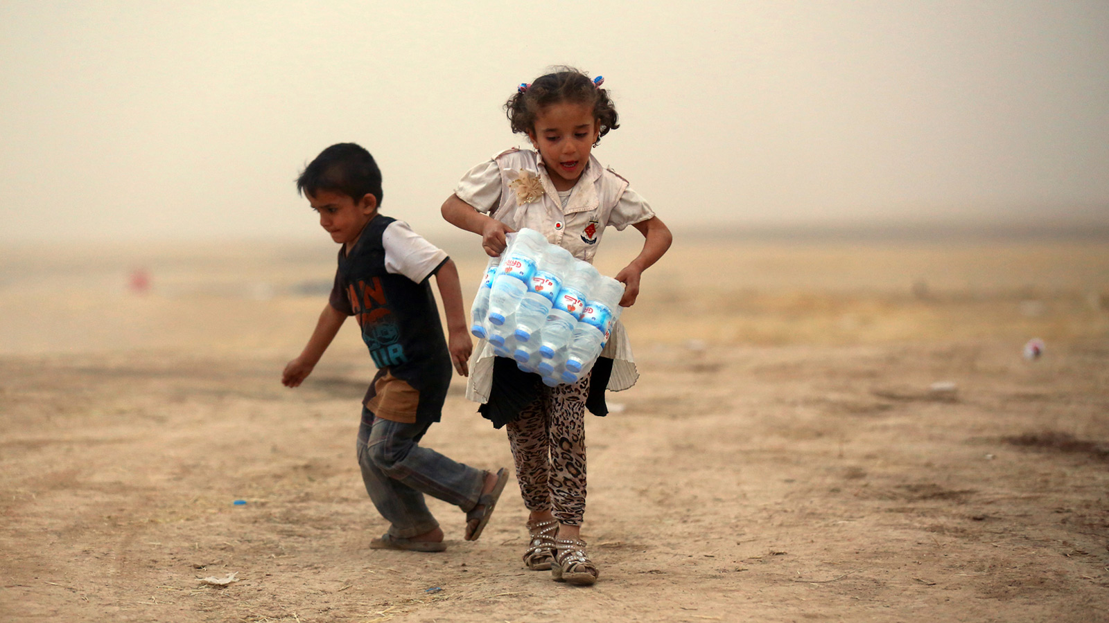 Refugee camp in Iraq's Kurdistan region.