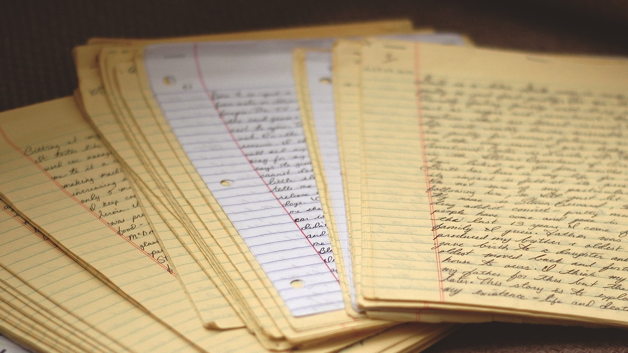 handwritten letters