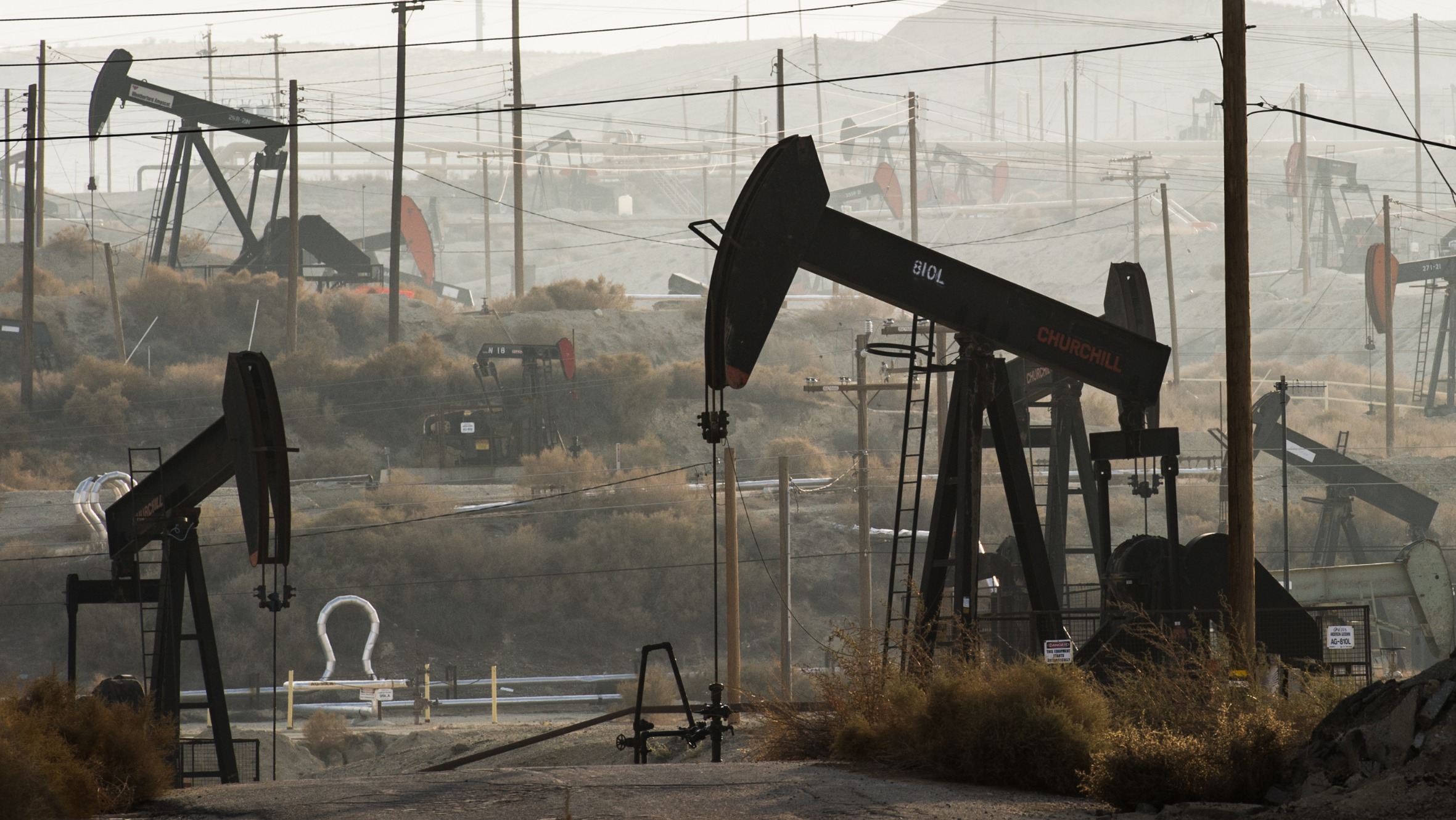 oil field california